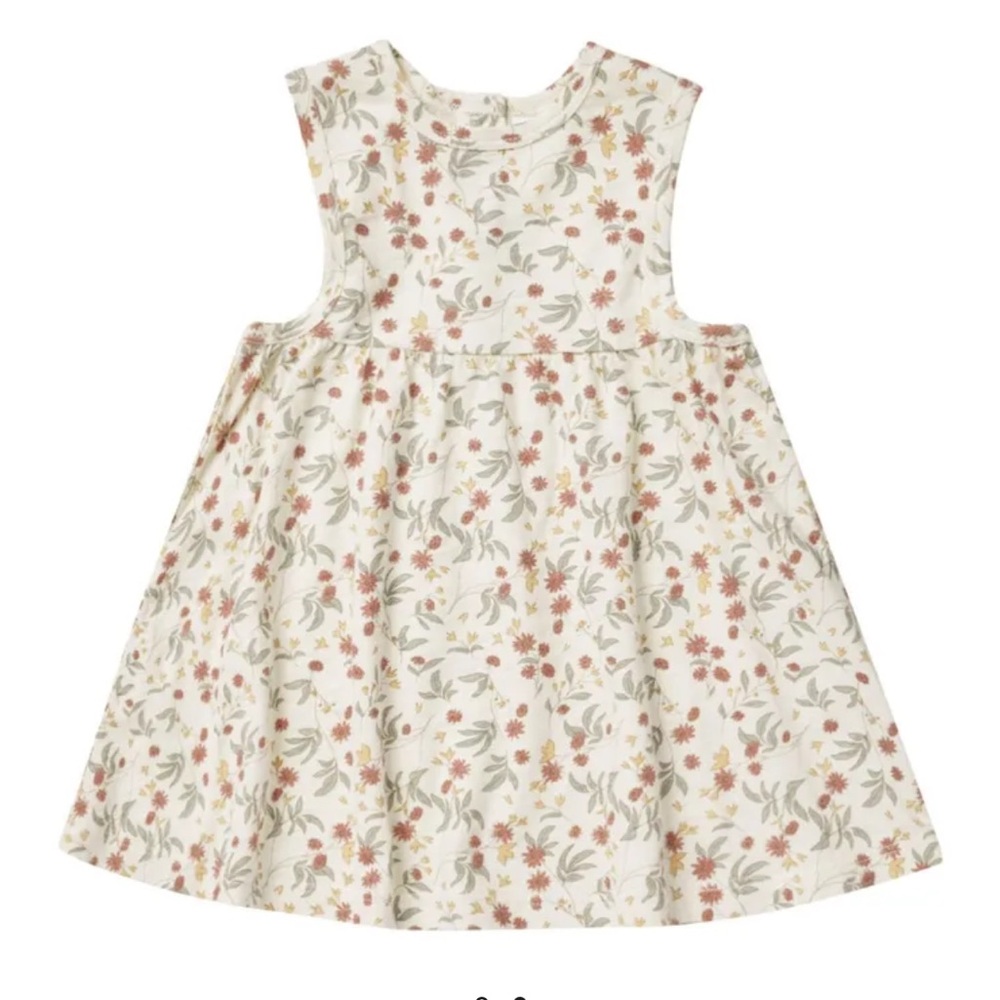 Rylee + Cru Layla Fleuri Dress | Ecru
